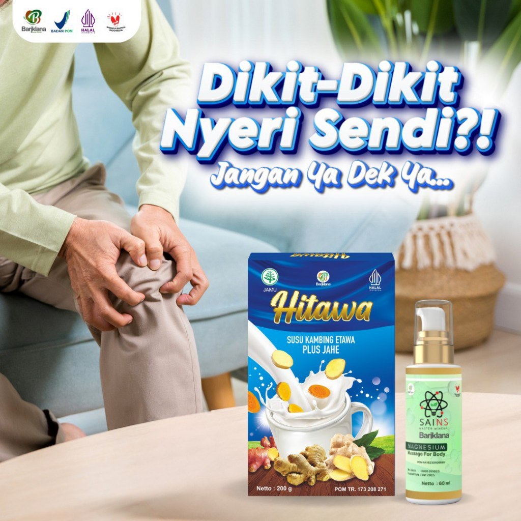 

Hitawa Susu Kambing Plus Jahe 200g Mengatasi Nyeri Sendi