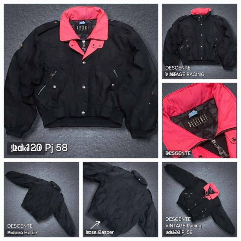 DESCENTE VINTAGE RACING