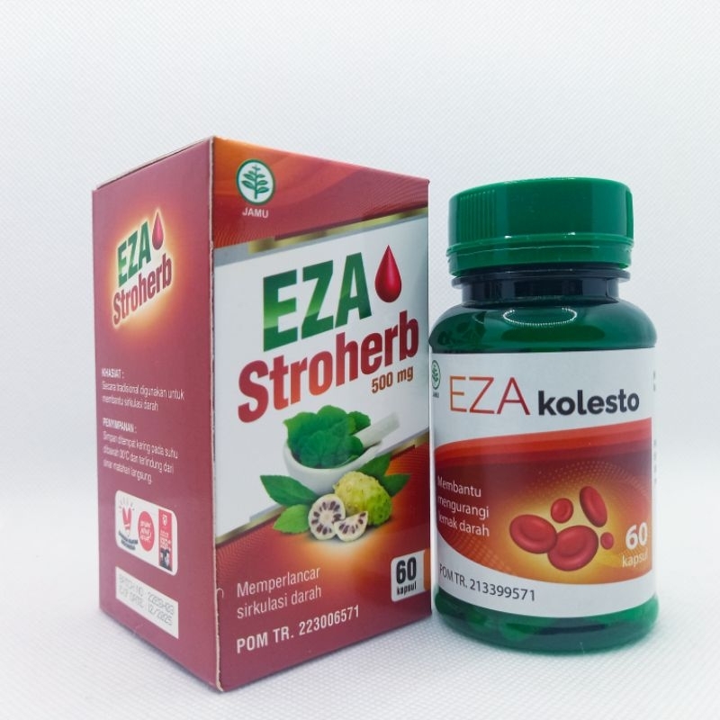 StroHerb Eza Obat Herbal Melancarkan sirkulasi darah Jantung stroke