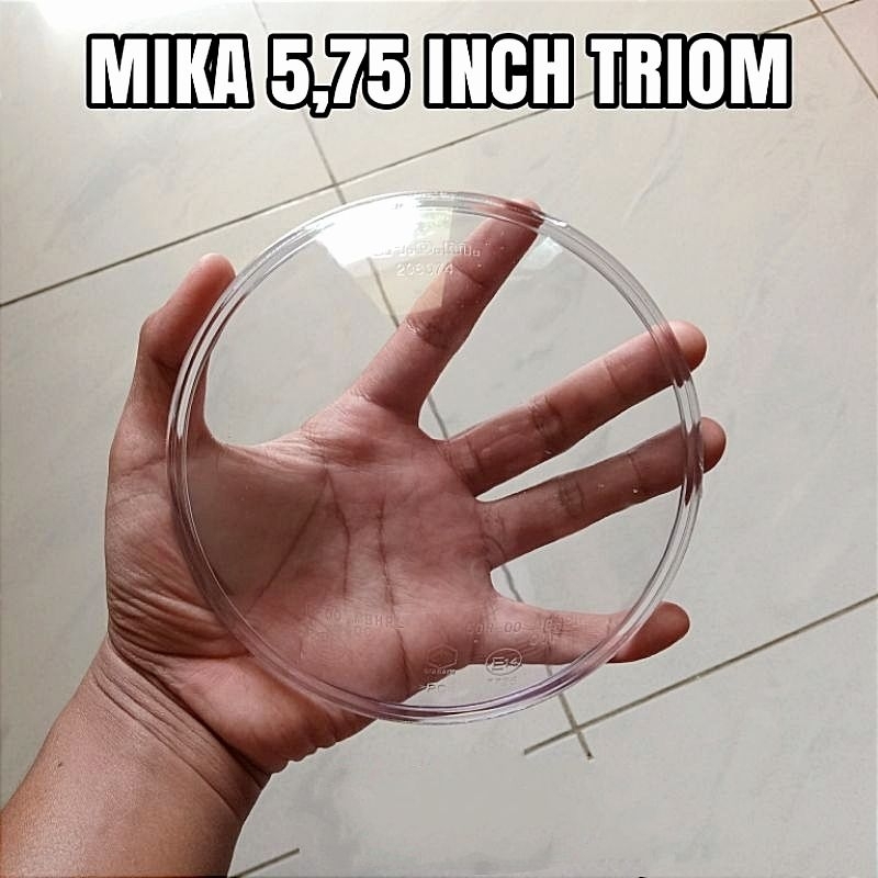 mika kaca lampu depan Triom biled daymaker 5,75 inch