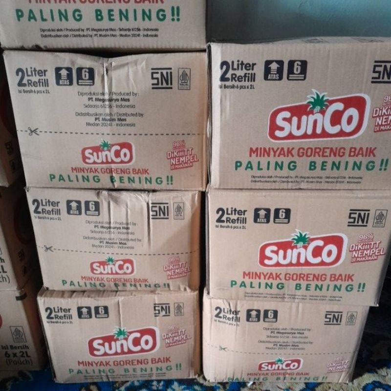 

Minyak Goreng Sunco 1 dan 2 Liter 1Dus