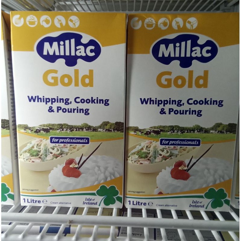 

MILLAC GOLD 1 LITER ( BISA WHIPPING,COOKING, TOPPING )