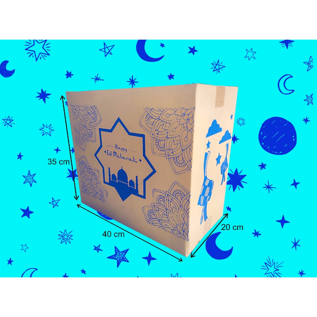 

BOX HAMPERS LEBARAN/NATAL 40 X 20 X35