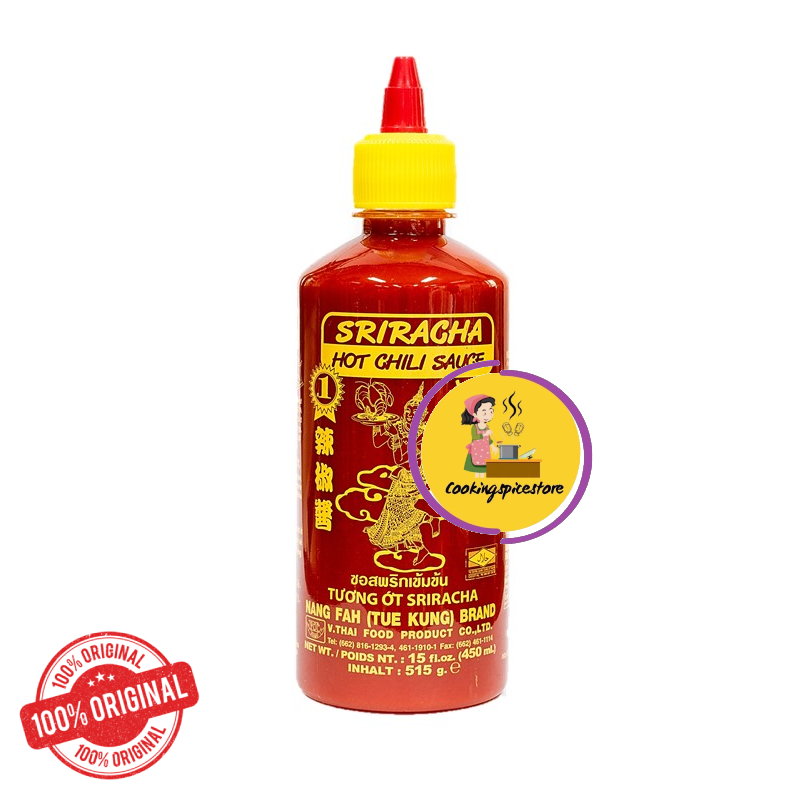 

Nang Fah / Sri Racha Sriracha Hot Chili Sauce SausSambal / Siracha sauce 515ml / Sambal thailand / saos sambal