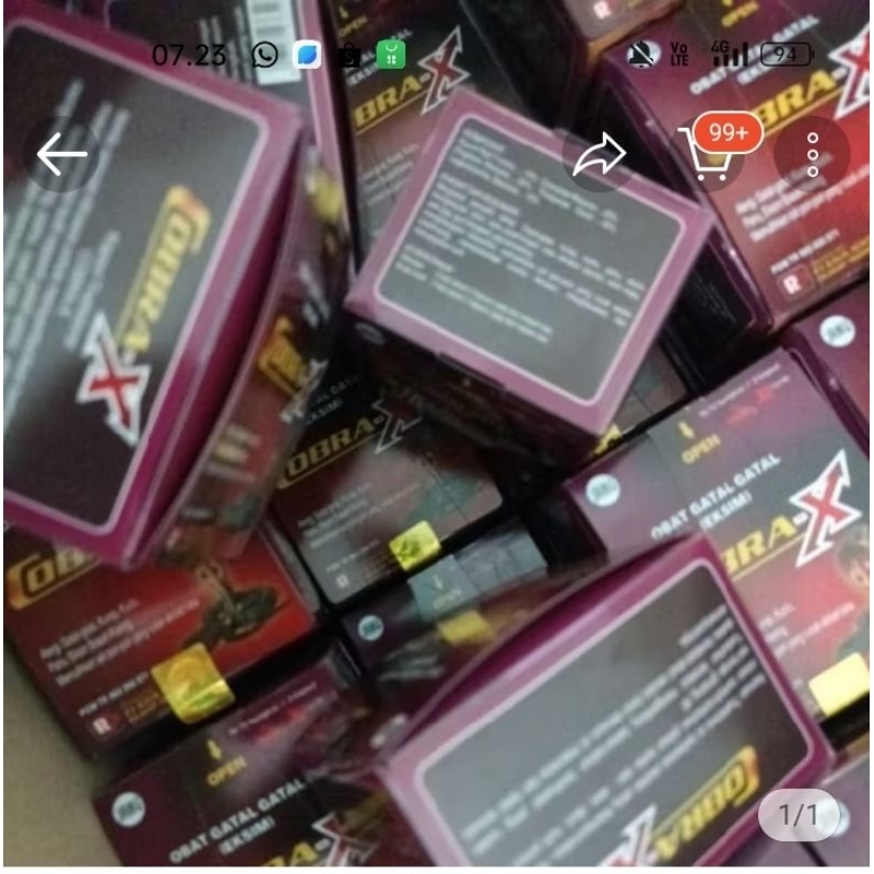 

gatal kap isi 12(cobra xgtl)