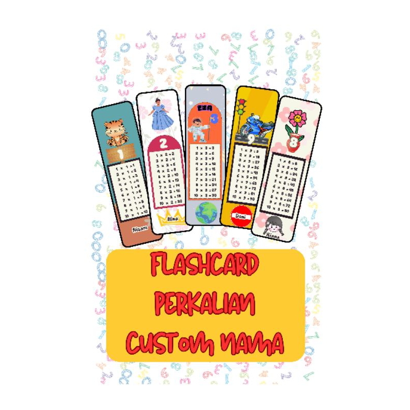 

flashcard perkalian