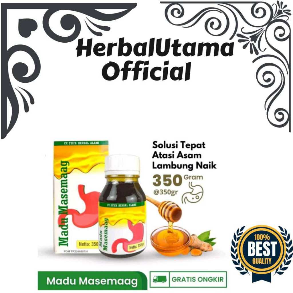 

MADU MASEMAG 100% MURNI ( MADU SPESIAL MAAG) 350 GRAM