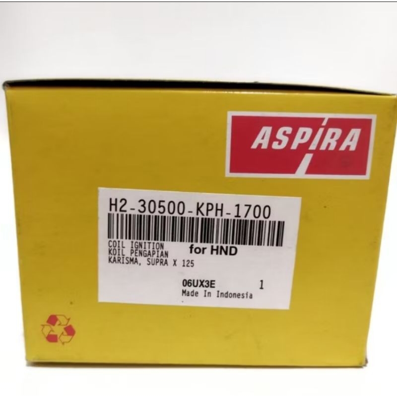 Koil Coil Karisma Supra X125 Karbu KPH ORI Aspira
