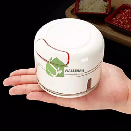 Mini Chopper Choper Alat Blender Tarik Manual Kecil Perlengkapan Masak Penghalus Pemotong Penumbuk B