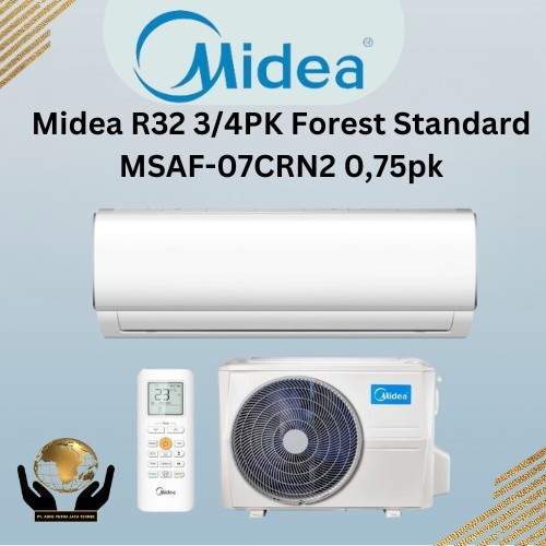 AC MIDEA MSAF-07CRN2 3/4PK + PASANG DEPOK 07CRN2