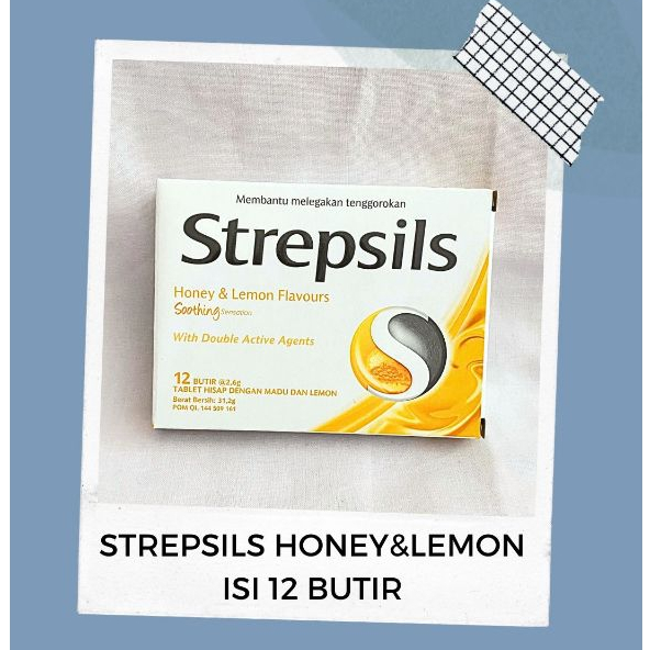 STREPSILS HONEY & LEMON BOX ISI 12