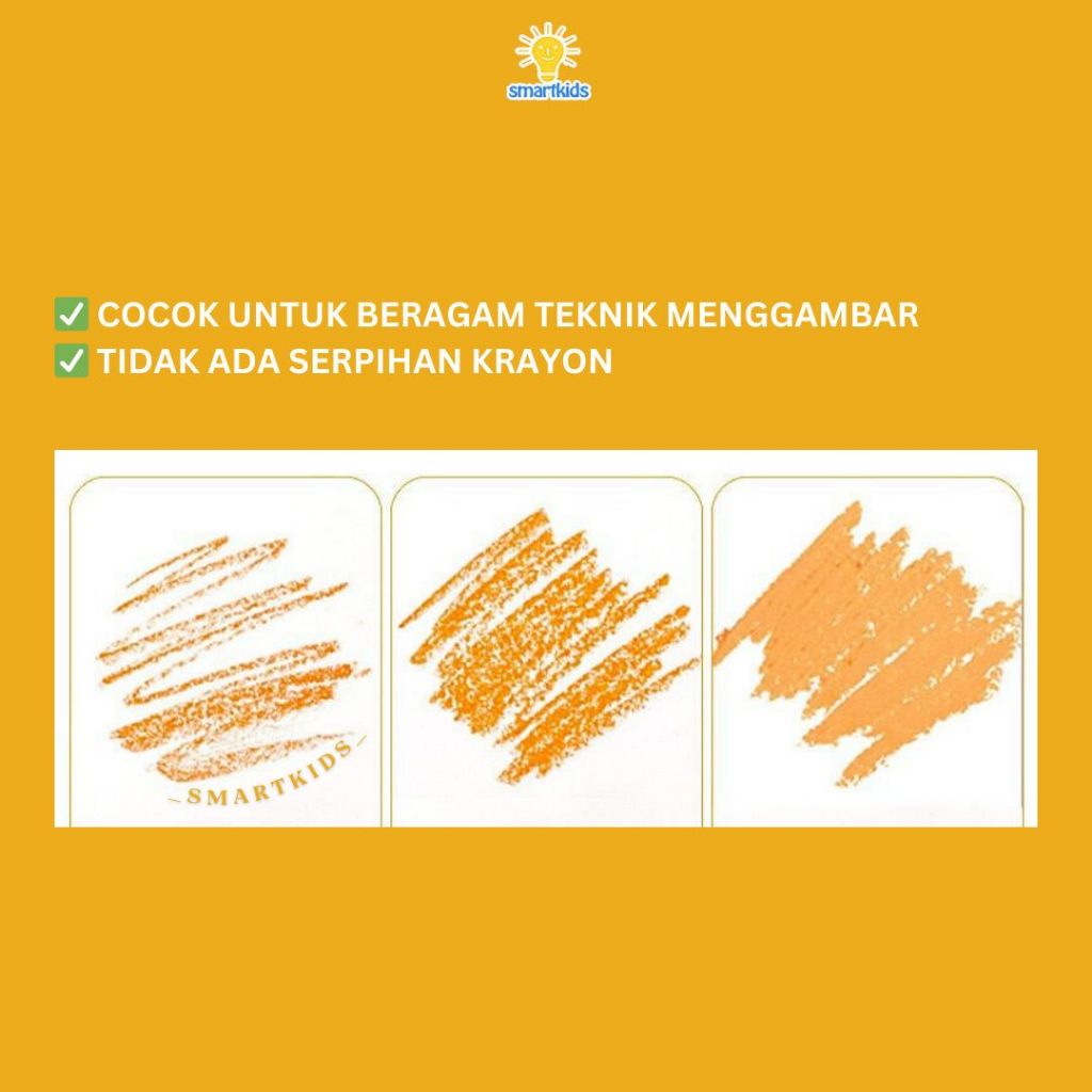 

Rocket Krayon Warna Cerah Tangan Bersih Crayon Minyak Oil Pastel Menggambar Anak Stationery Art