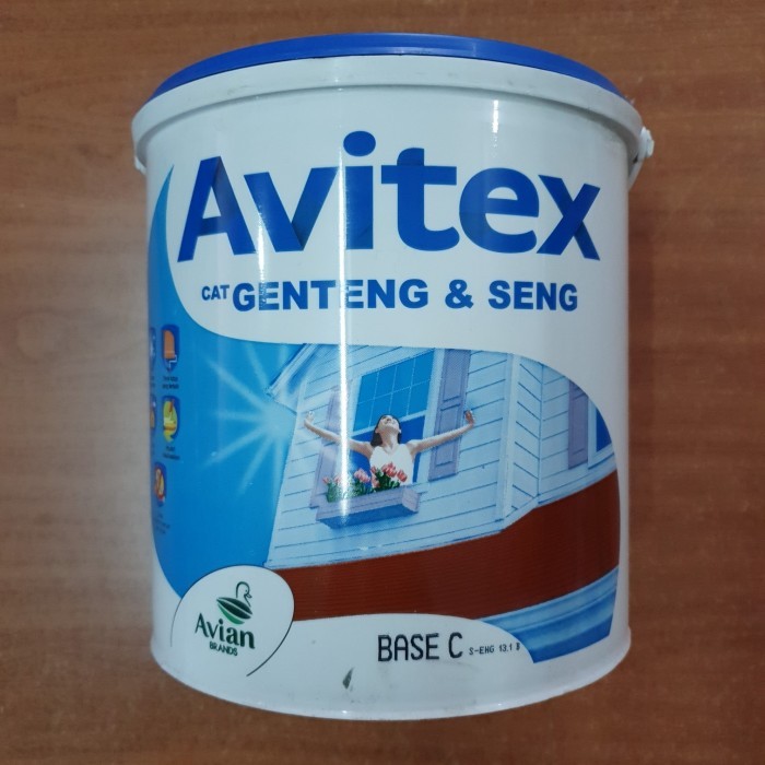 AVITEX [AVIAN BRANDS] CAT GENTENG DAN CAT SENG AVITEX READY MIX 4 KG dan 20KG