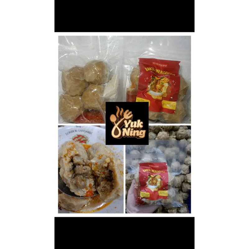 

bakso menggoda isian daging cincang