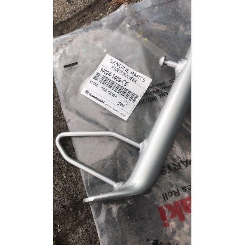 STANDAR SAMPING NINJA R S SS ORIGINAL KAWASAKI GENUINE PARTS 34024-1409_CE