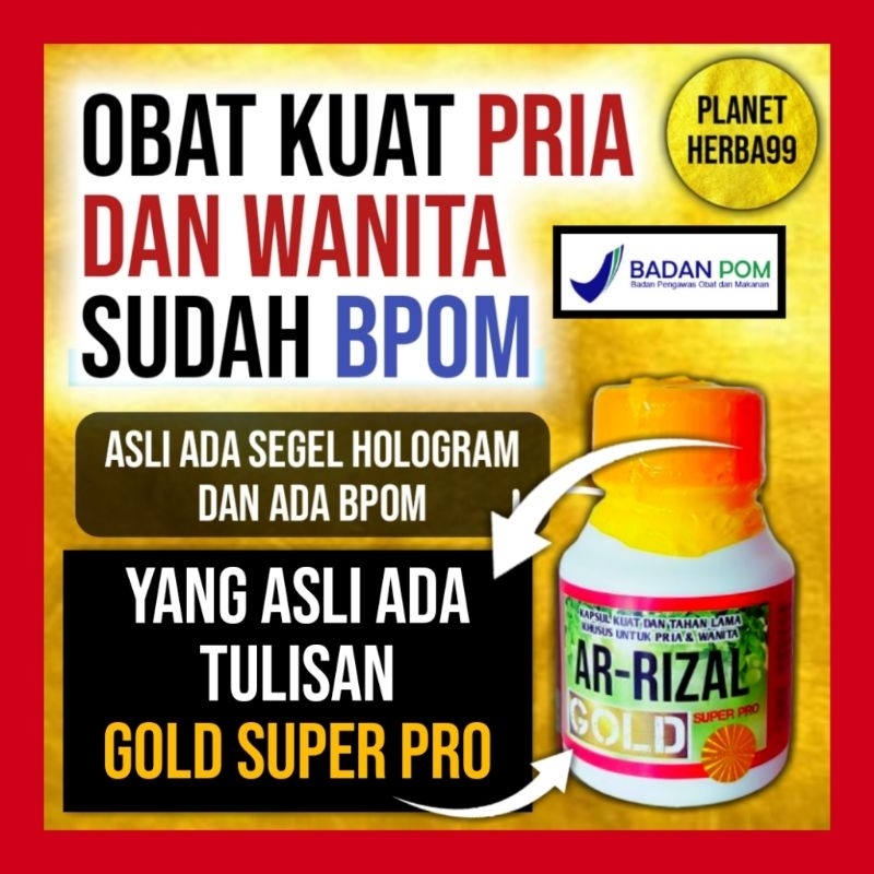 SOLUSI PRIA DAN WANITA DEWASA  ARIZAL GOLD super PRO  Obat Kuat Herbal pria tahan lama paling Ampuh 