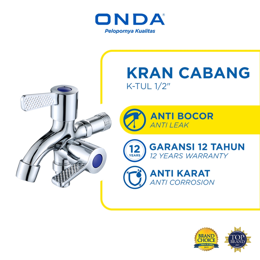 ONDA Kran Cabang Shower K-TUL 1/2"