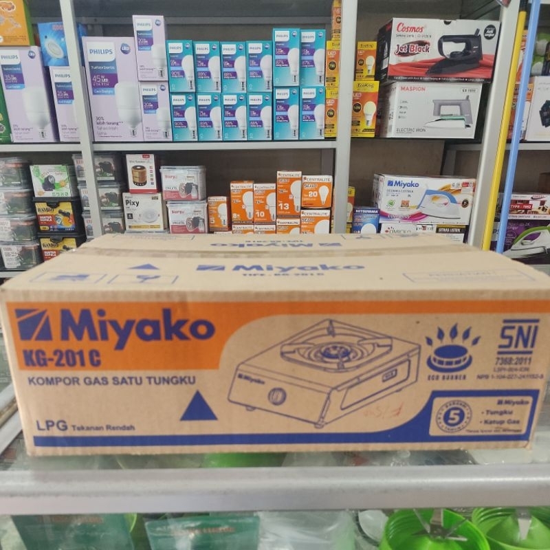 Kompor Gas Miyako satu tungku bertekanan rendah