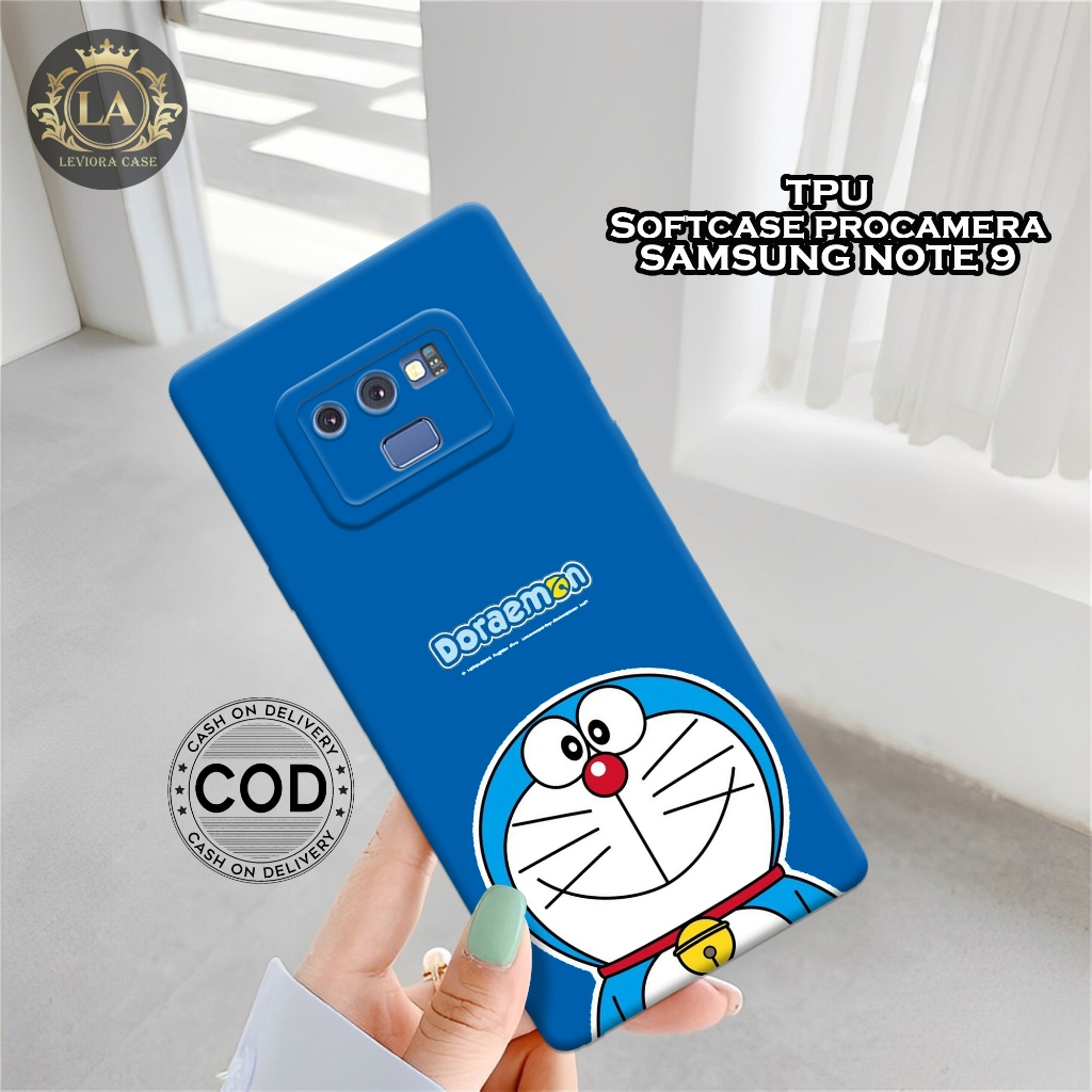 Case Samsung note 9 terbaru- Leviora Case - Fashion Case Doraemon - Softcase  Samsung note 9 - Case 