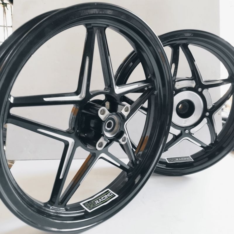 ROSSI VELG VENOM ORBIT Black gen2 ring 14 (Vario 110,beat fi,Scoopy) (Vario125/150)