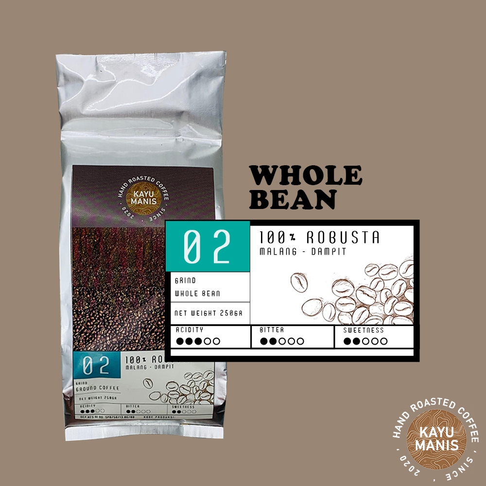 

KOPI ROBUSTA PASARAN 250 GRAM | KAYUMANIS ROASTERY
