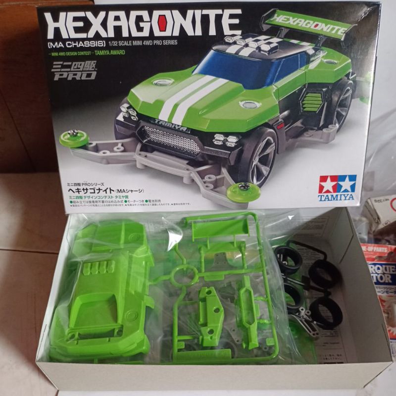 Tamiya 18653 hexagonite MA chassis