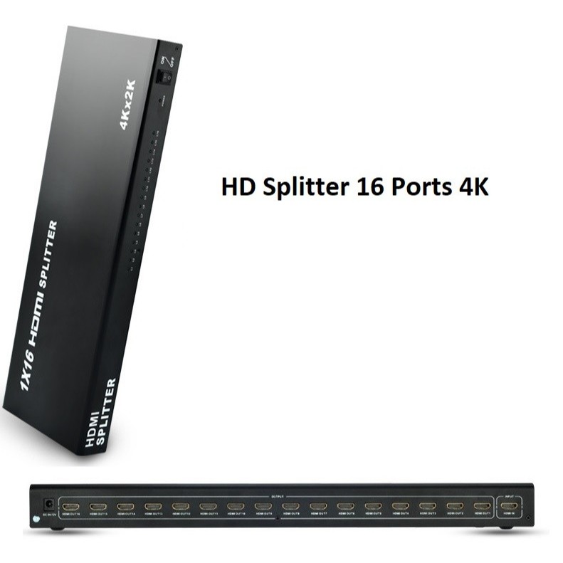 HDMI Splitter 16 Port Support 4K Full HD