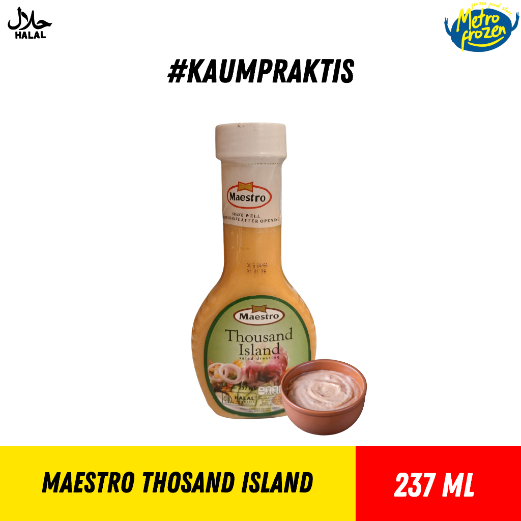 

MAESTRO Thosand Island Botol 237ml