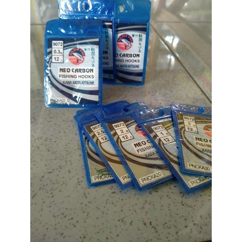 Kail Neo Carbon Kawa Akita kitsune 9072 (biru lubang)