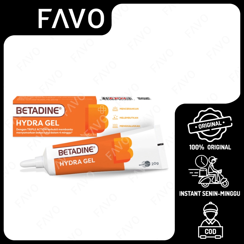 Betadine Hydra Gel - 20 gr