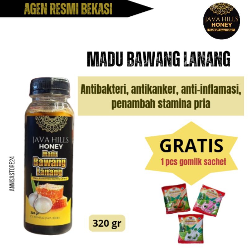 

MADU BAWANG LANANG JAVAHILLS HONEY 320gr / Antibakteri, antikanker, penambah stamina pria