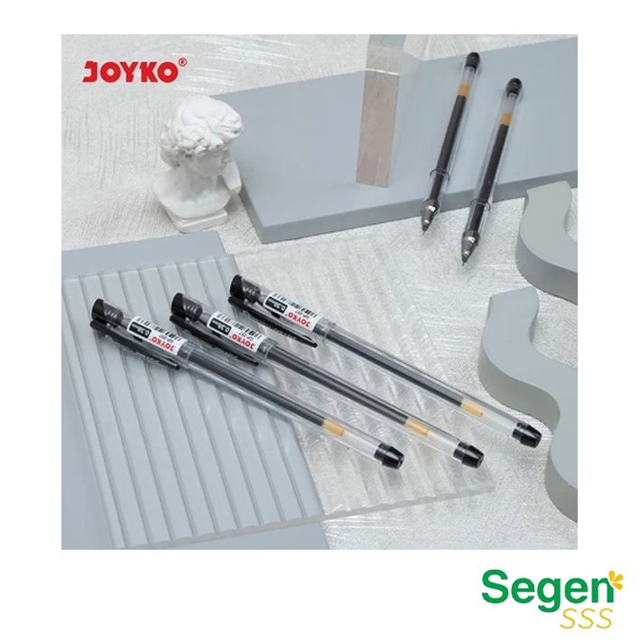 

Pena Joyko Gel Pen Pulpen Pena GP-257 Point Gel 0.38 mm