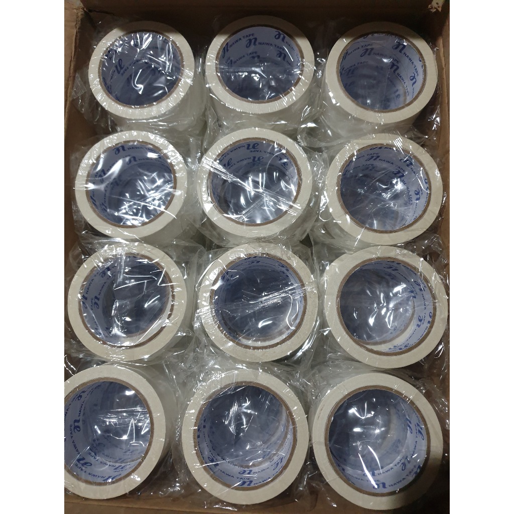 

Double Tape Premium 3 variasi ukuran 12,24,48x20 Yard 1 Dus