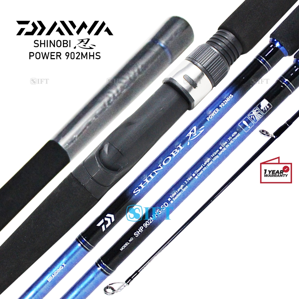 Joran Popping DAIWA SHINOBI POWER | 240 270 300 cm Laut IFT