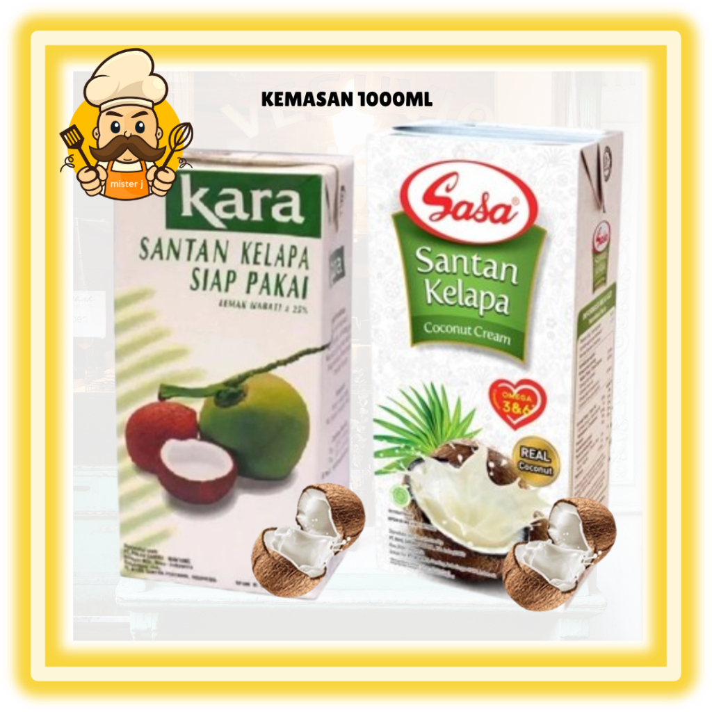 

Santan Kelapa Kara 1lt / Santan Kara 1 liter / Santan SASA 1lt / KARA SANTAN SIAP PAKAI