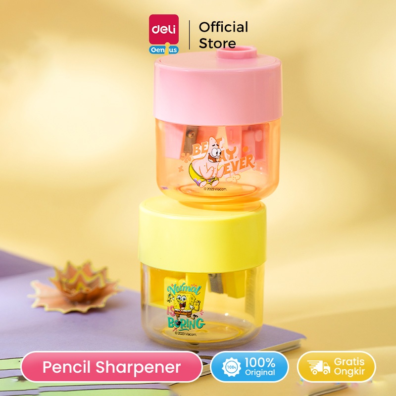 

Deli Rautan Pensil Satu Lubang / Pencil Sharpner Spongebob Special Edition EH561