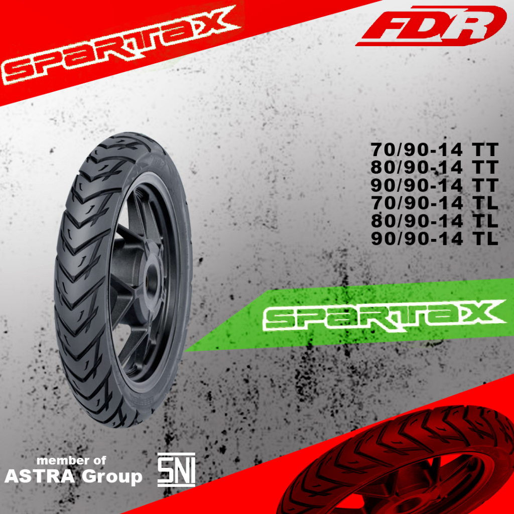 Ban FDR Spartax Ring 14 Tubetype / Tubeless