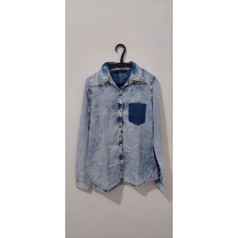 Kemeja Zara Denim