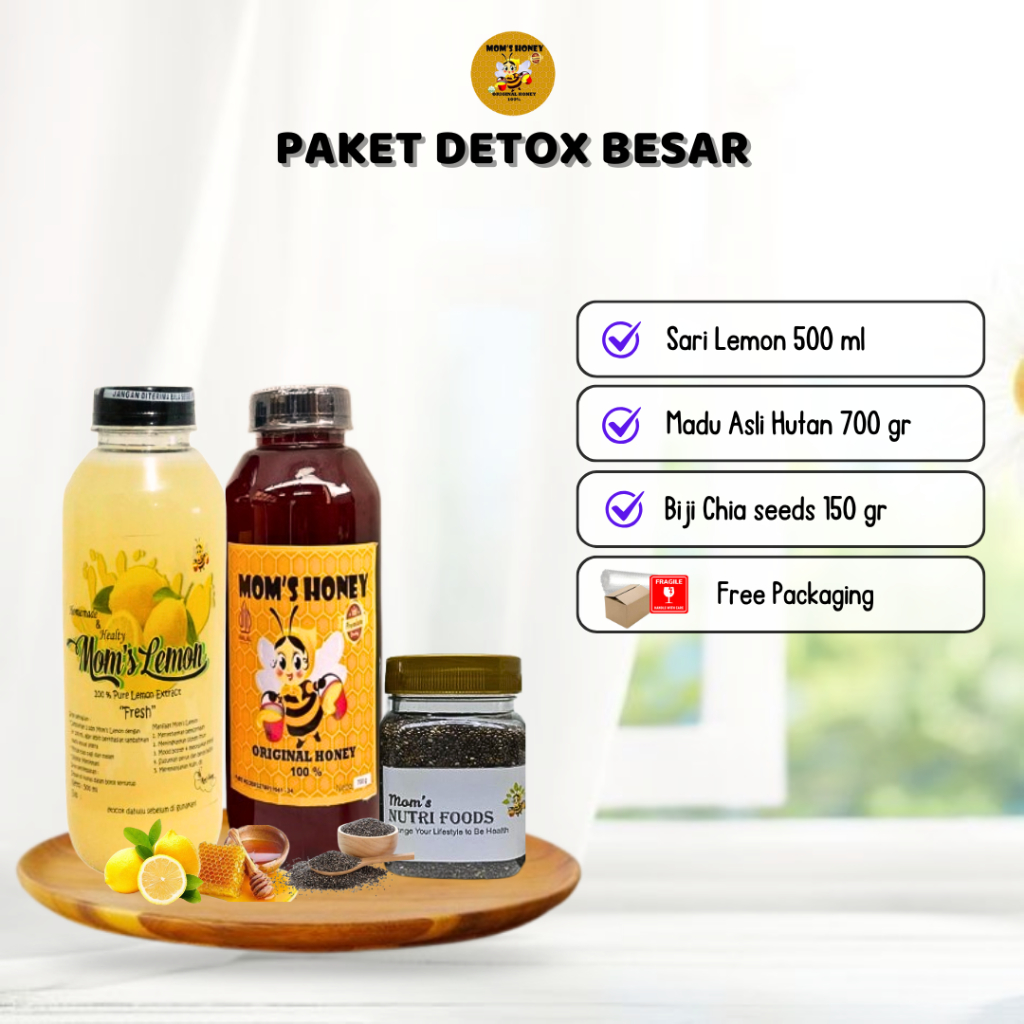 

Paket Detox Besar Asli By Moms Honey Membantu mencegah Sembelit