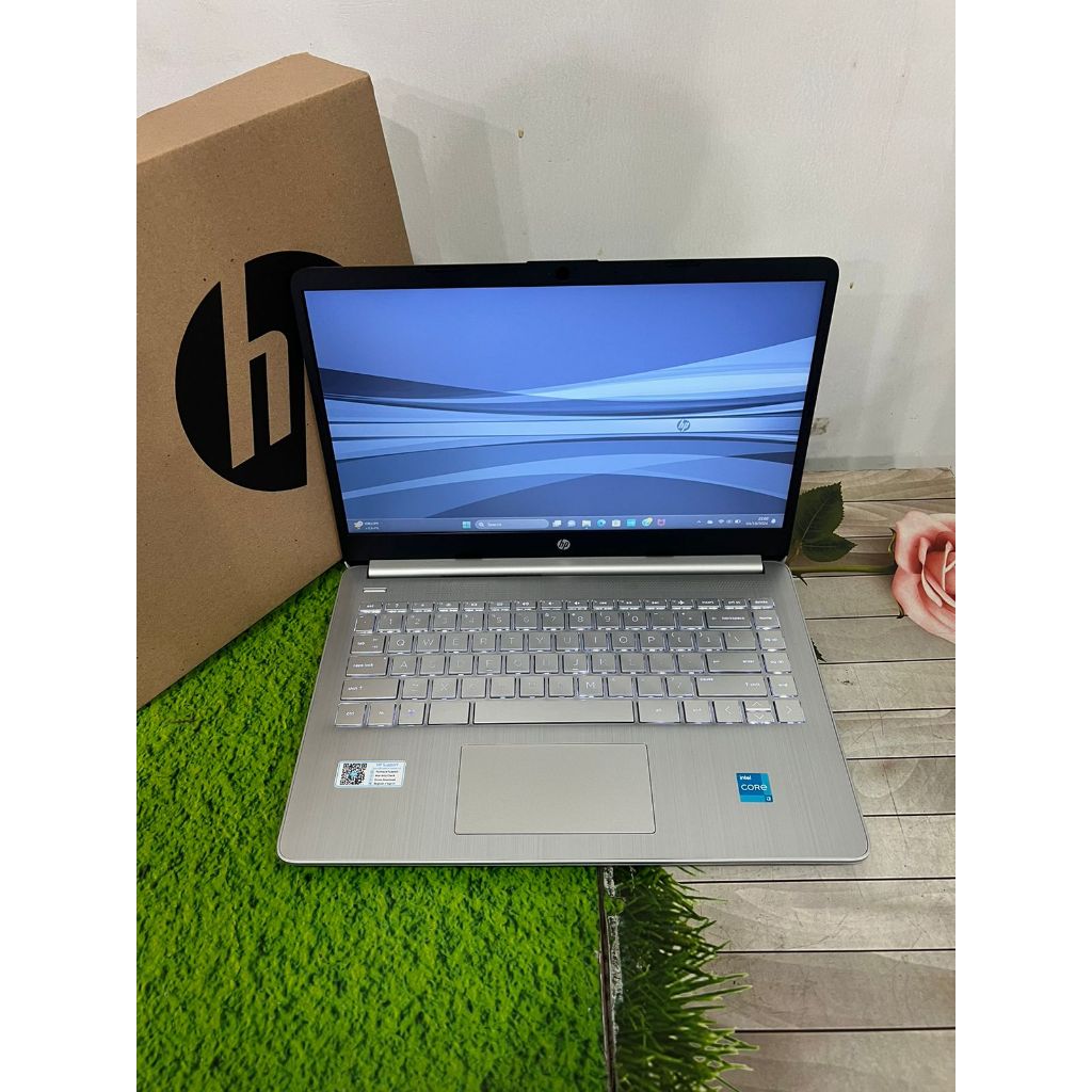 LAPTOP HP 14S-DQ5115TU Core i3 gen 12 Ram 8GB 512 SSD Win.11-14"FHD Slim MURAH