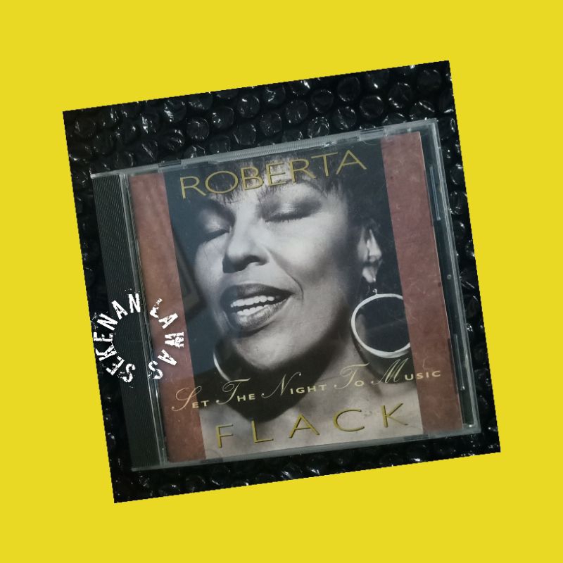 CD Roberta Flack - Set The Night To Music/Press USA/ Mulus