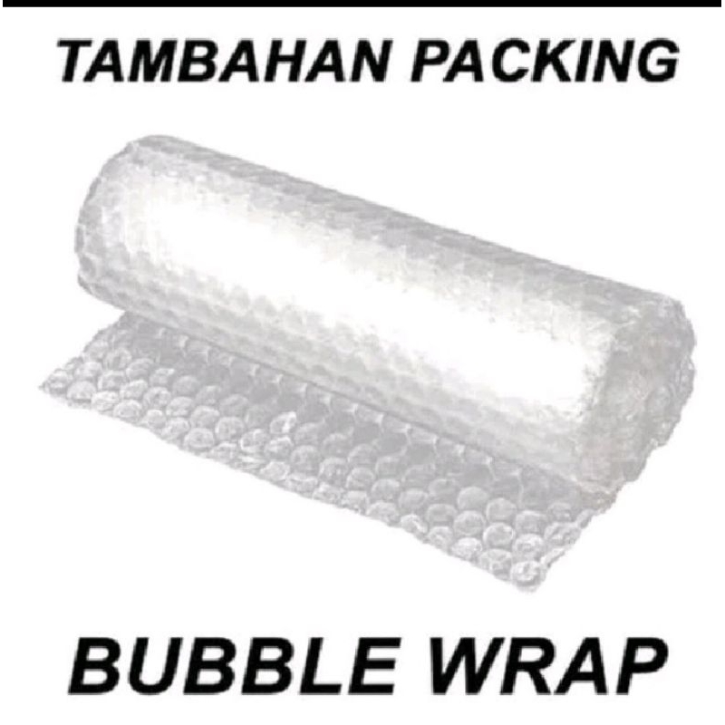 

(serba-serbi.inpadang) BUBBLE WRAP EXTRA PACKING/PACKING TAMBAHAN SUPAYA AMAN