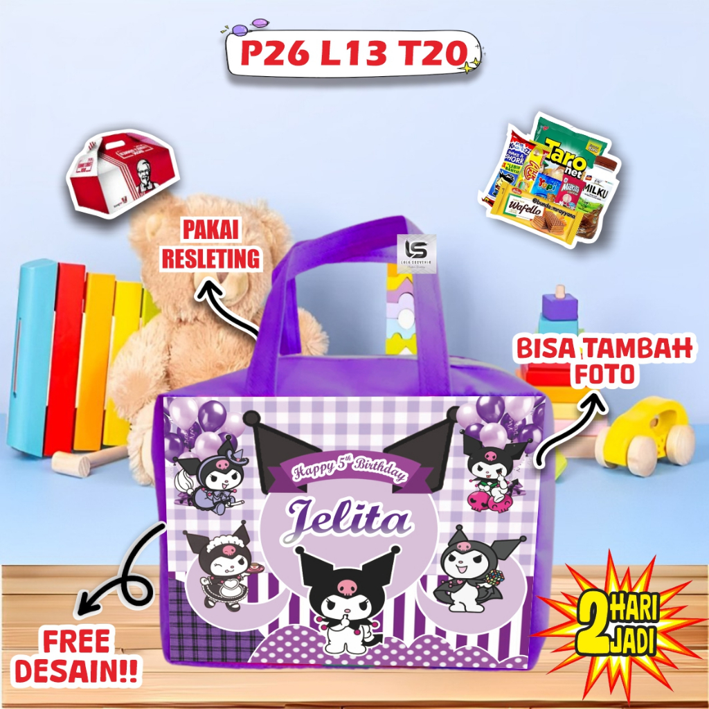 

Tas Ultah Resleting/Tas ultah /Tas ultah anak/Tas ultah Custom/Goodie bag Resleting /Goodie bag custom/Tas Ulang tahun murah/Tas Ultah Promo/Tas Ultah Karakter/tas ultah pake resleting/Goodie bag murah/Goodie bag premium/tas ultah premium/tas ulang tahun