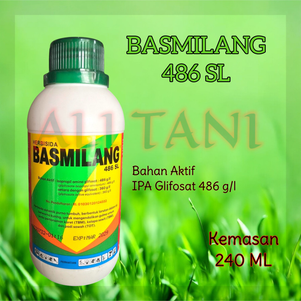 BASMILANG Kemasan 240 ML Herbisida Sistemik/Racun Rumput