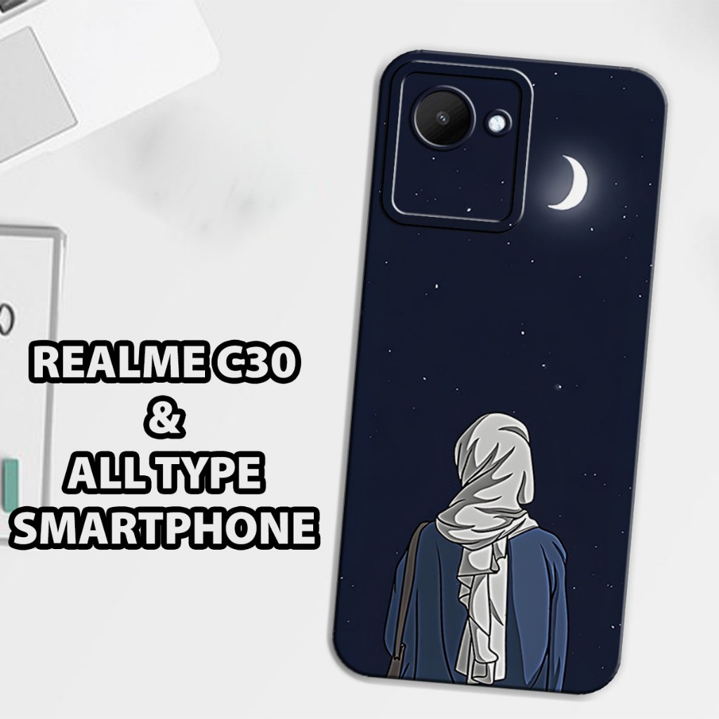 (GC23) Softcase karet Hp REALME C30 | Case Motif Gambar Cewe | Case REALME C30 Silikon Tpu Pro Camer