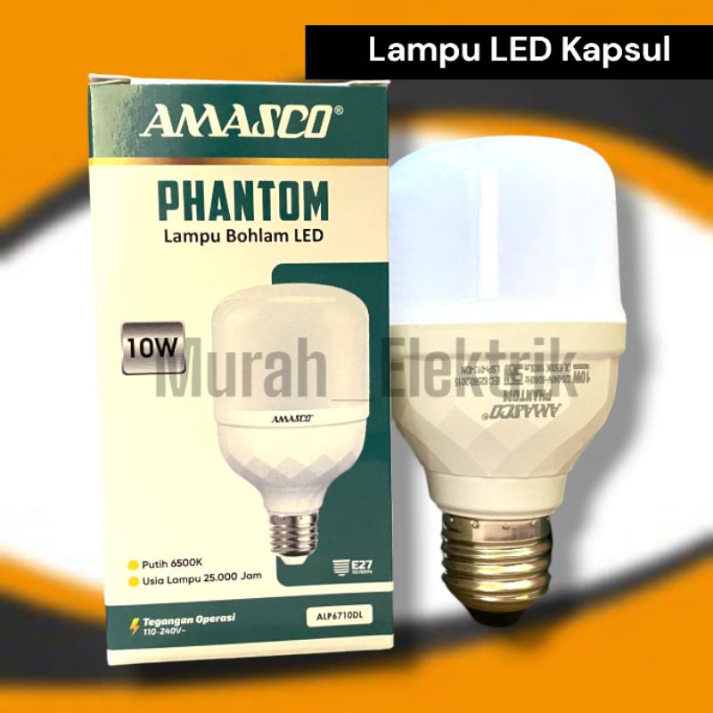 

(Paket Isi 5Pcs) Lampu Led Phantom Amasco/Lampu Led/Bohlam Lampu Kapsul/Lampu Led