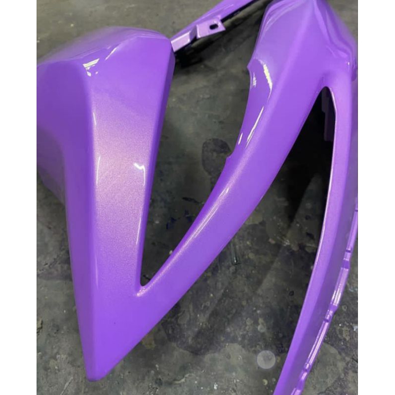 CAT MOTOR WARNA UNGU LEMBAYUNG GOLD PU