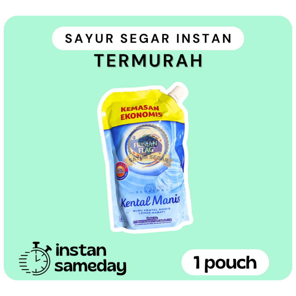 

Susu Kental Manis Kemasan Pouch / Frisian Flag Refill