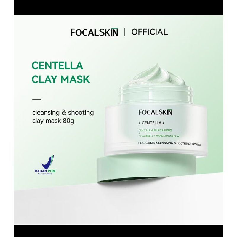 Focalskin Centella Clay mask