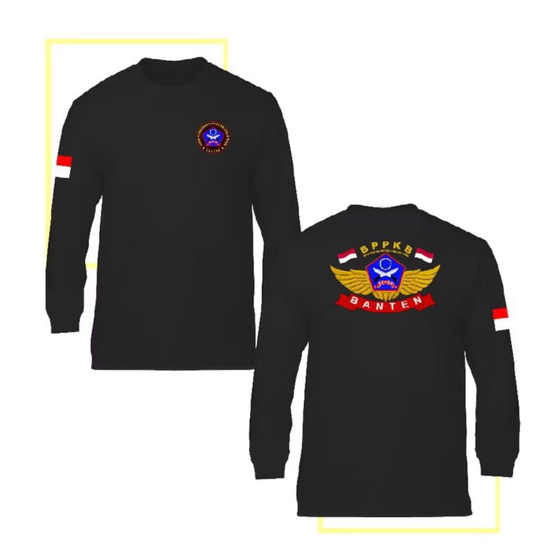 KAOS PANJANG LONGSLEVE BPPKB BANTEN